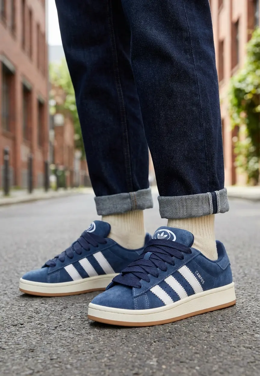 AI-generated human wearing product