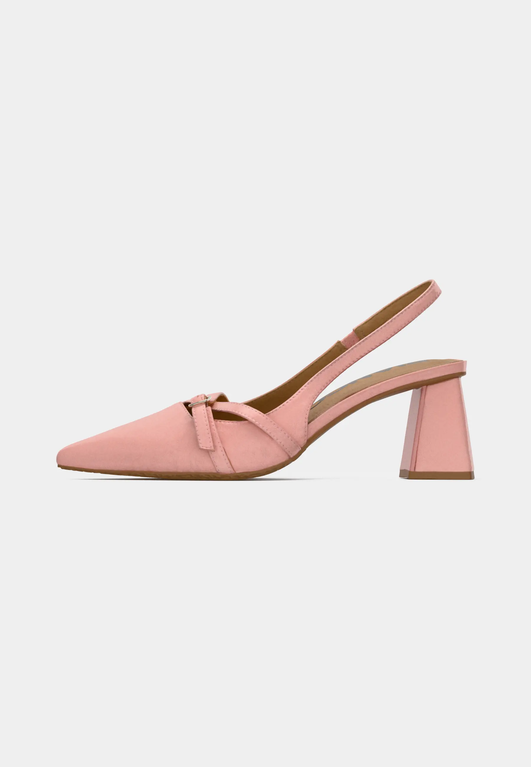 BIAMARALYN Buckle Slingback Satin