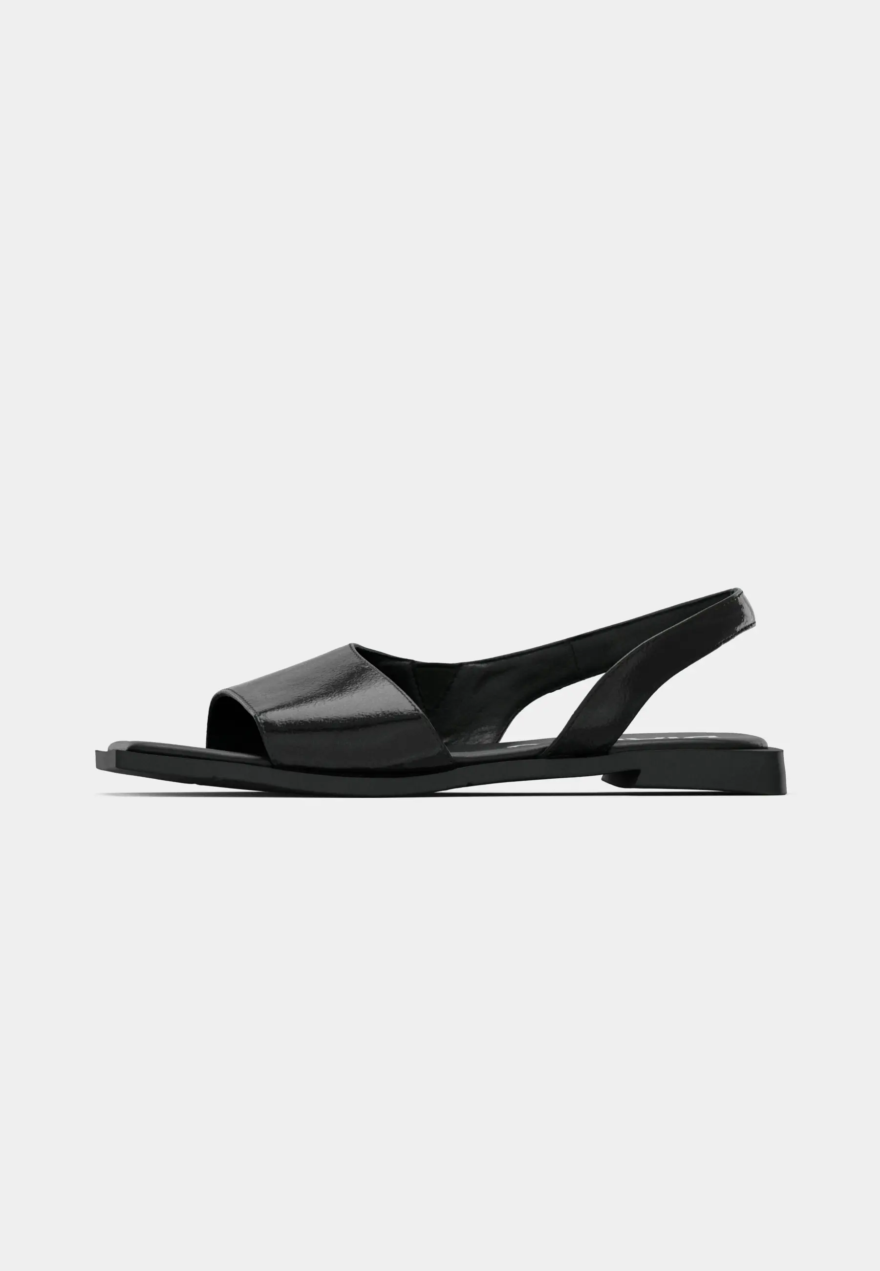 BIAYVE Square Slingback Sandal Faux Leather