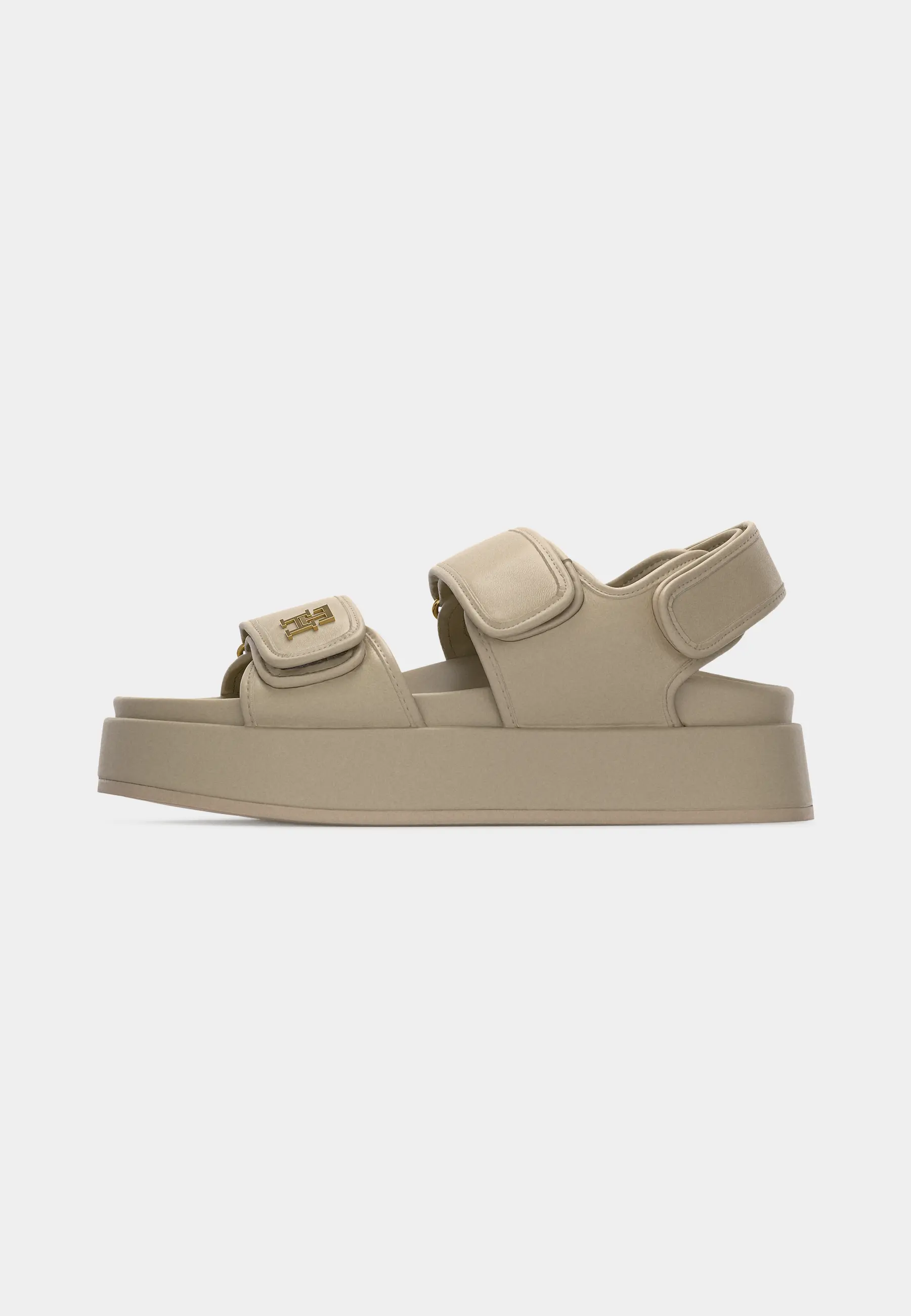 LEATHER SPORTY PLATFORM SANDAL
