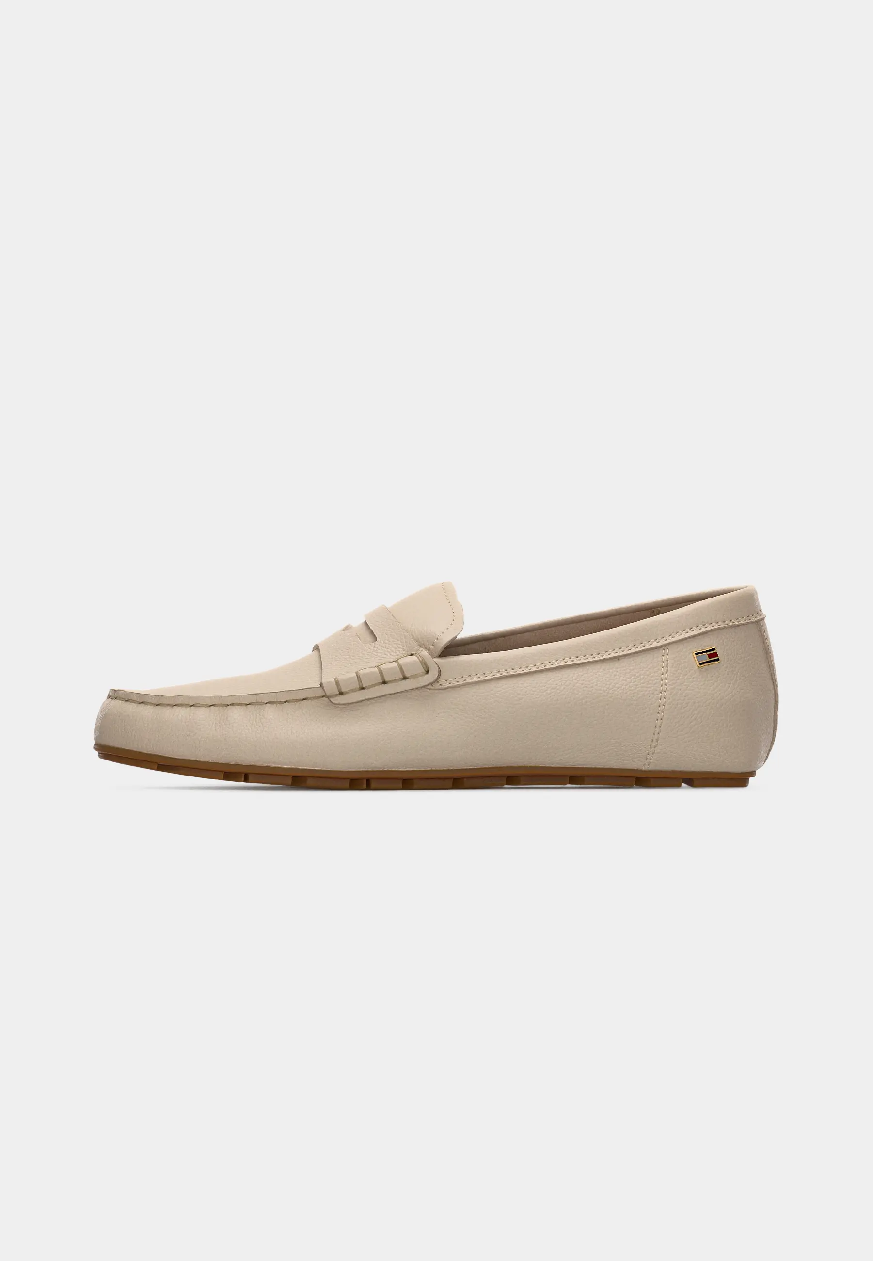 FLAG LEATHER DRIVER LOAFER