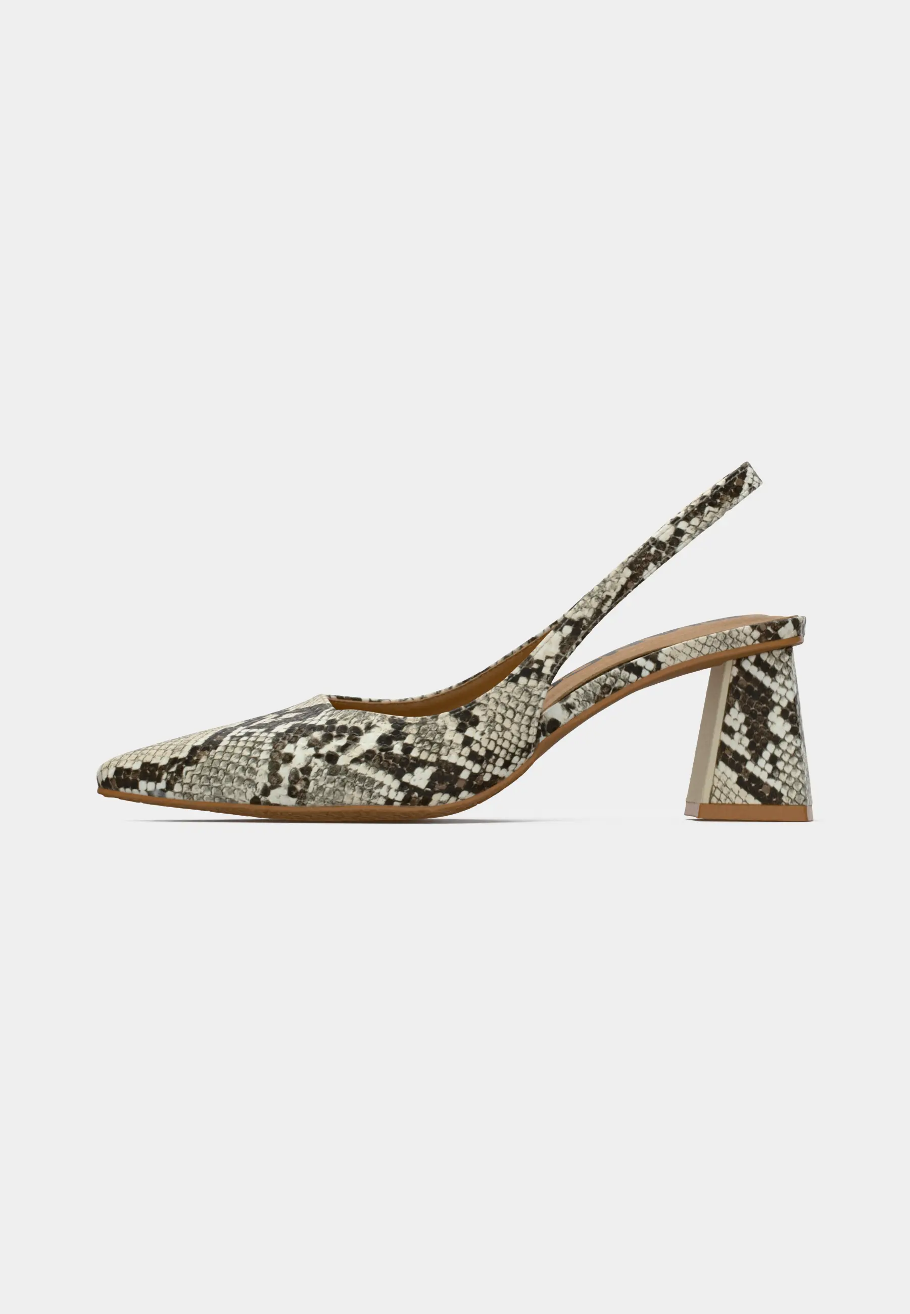 BIAMARALYN Slingback Faux Leather