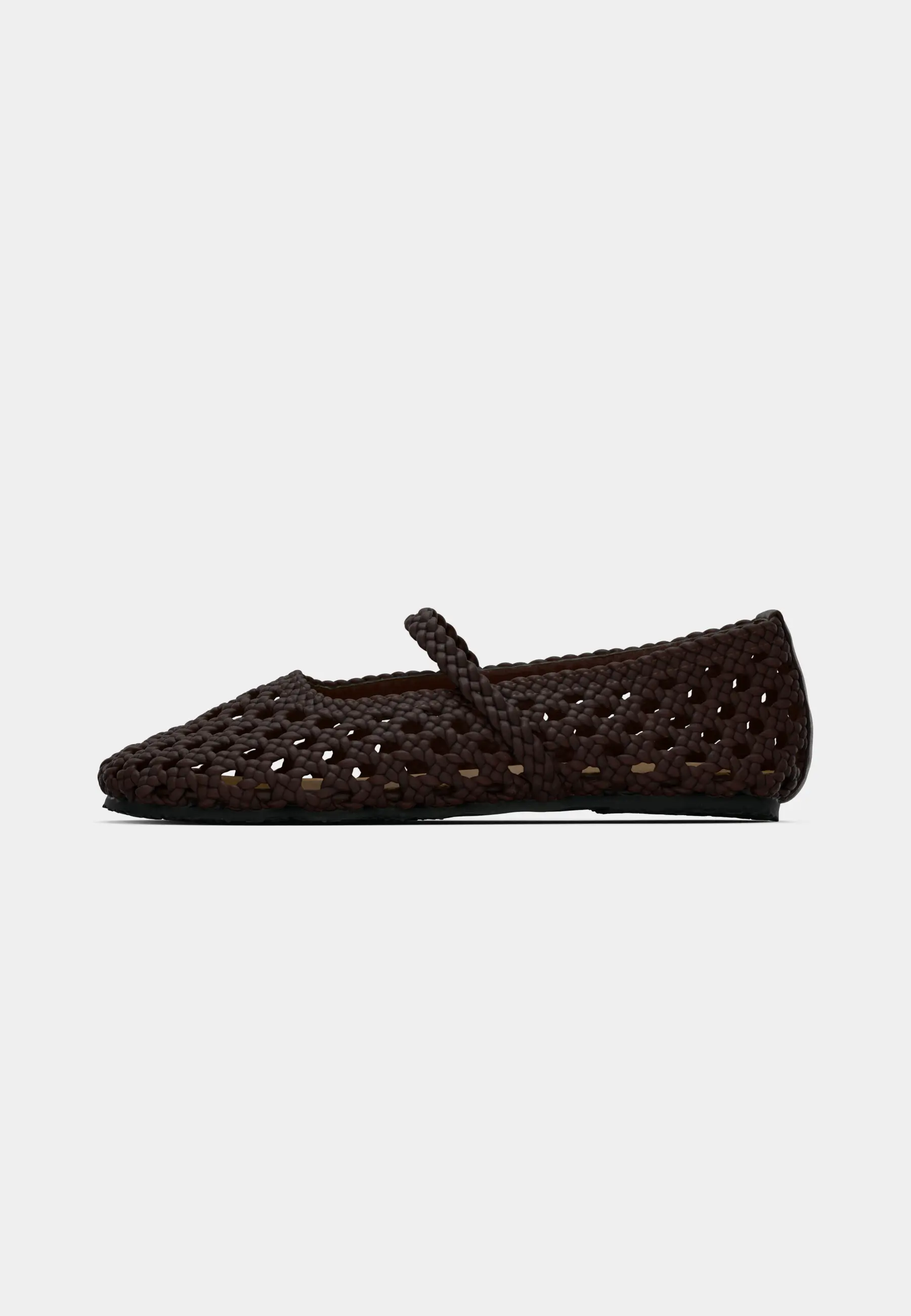 BIASTELLA Mary Jane Crochet Satin