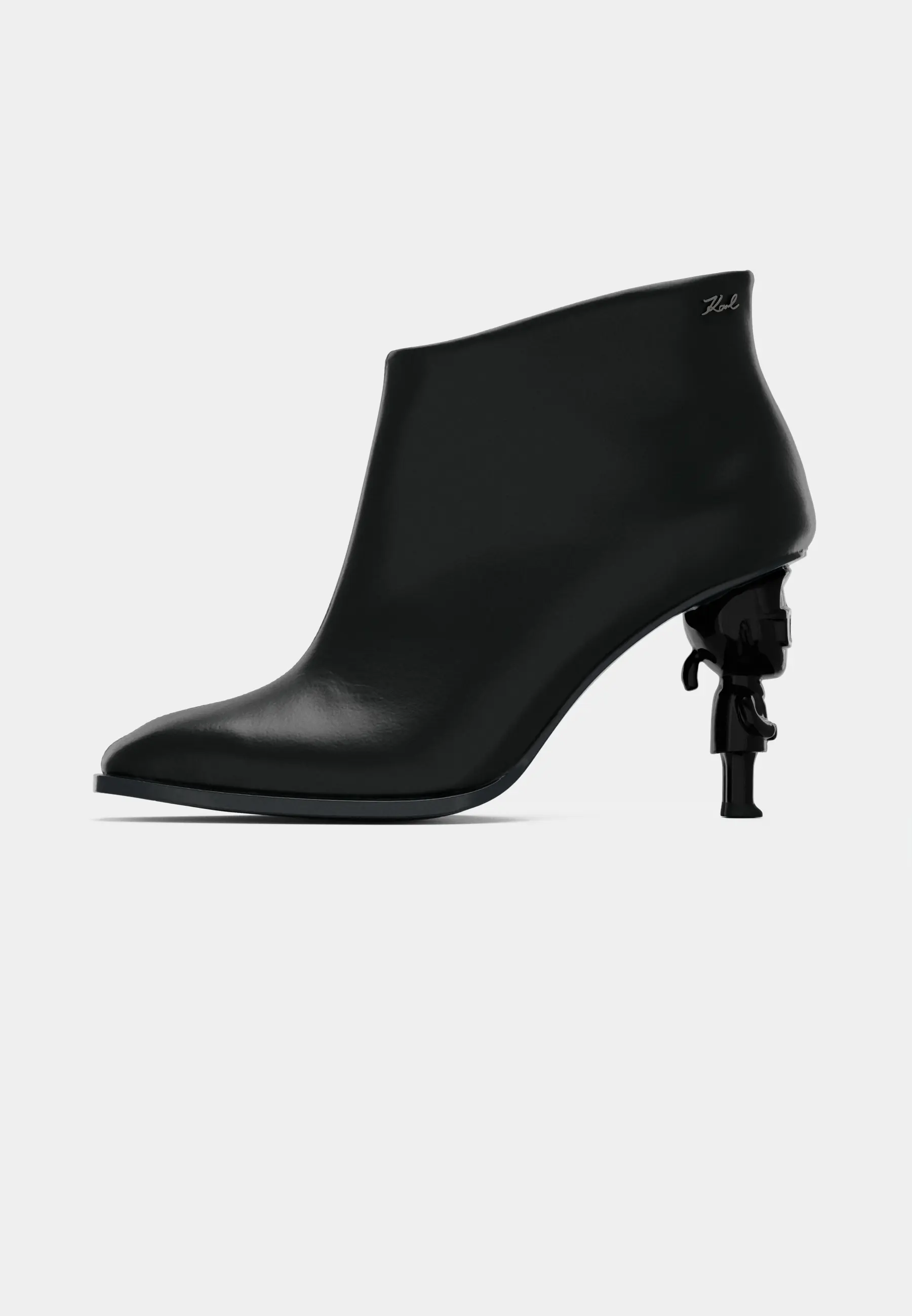 KARL NFT HEEL Zip Short Boot